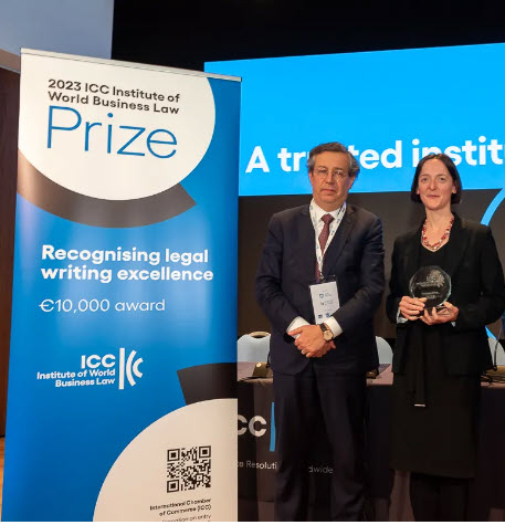 ICC Institute Prize winner announced