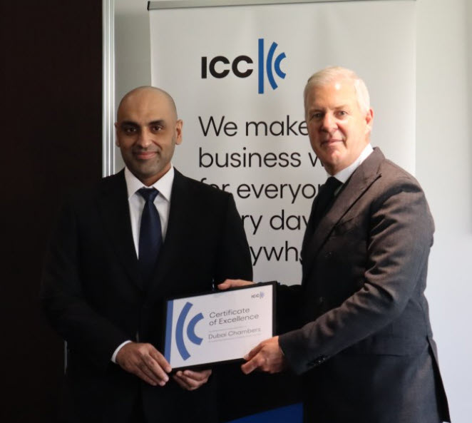 ICC recognizes Dubai Chambers’ pioneering Chamber Model Innovation