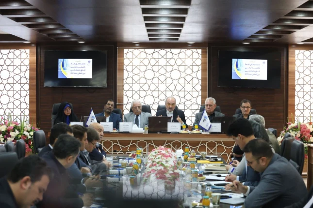 حضور هیأت کمیته ایرانی در اتاق بازرگانی اهواز