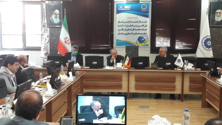 ديدار دبيركل كميته ايراني ICC با هيئت نمايندگان اتاق بازرگاني زنجان