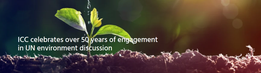 ICC celebrates over 50 years of engagement in UN environment discussion
