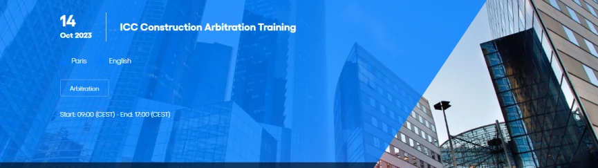 ICC Construction Arbitration Training