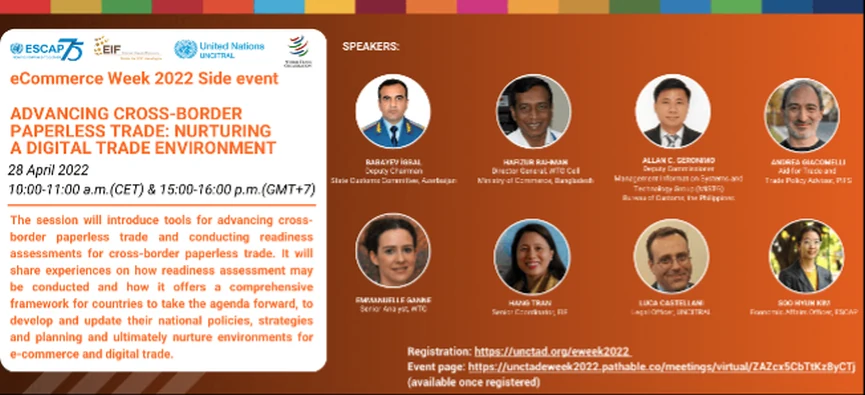 Advancing cross-border paperless trade: Nurturing a digital trade environment